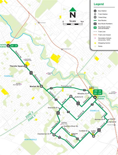 Transperth Bus Route 515 From Murdoch Stn Jandakot Australia