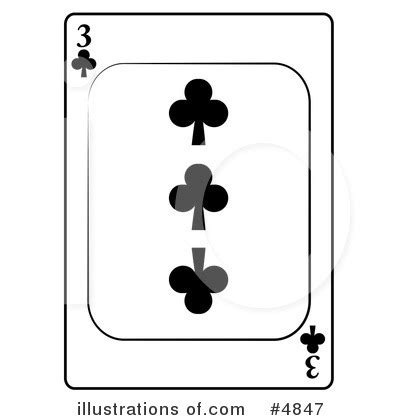 Playing Card Clipart #4820 - Illustration by djart