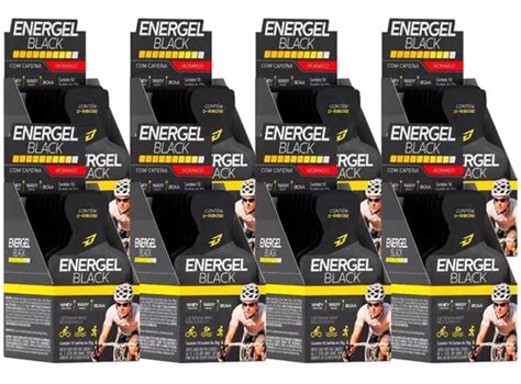 Kit X Gel Energel Black Carbo Caixa C Sach S C Cafe Na Frete Gr Tis