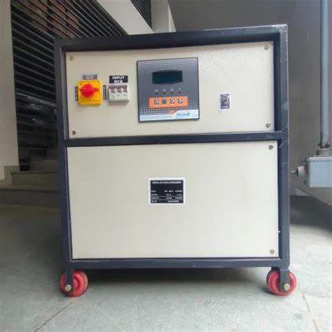 Three Phase 40 Kva Servo Voltage Stabilizer Air Cooled Svs40 For