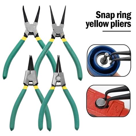 Mkr Circlip Plier Snap Ring Pliers Bend Straight Circlip