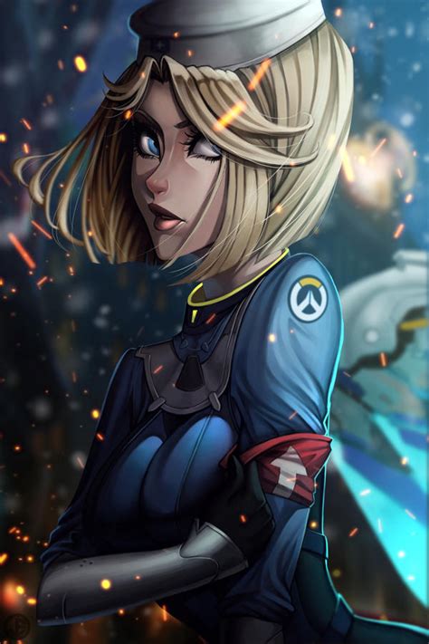 Combat Medic Ziegler Mercy by JELLYEMILY on DeviantArt