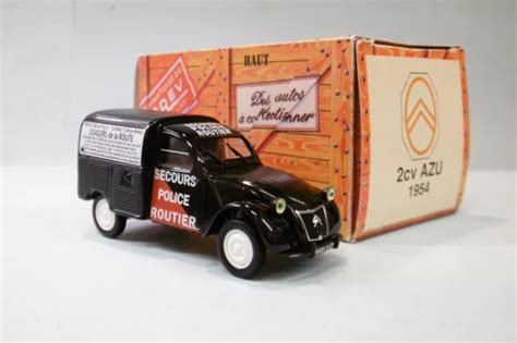 Norev Hachette Citroen Cv Azu Secours Police Routier