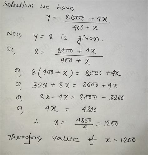 Solved The Given Equation Models The Relationship Between The