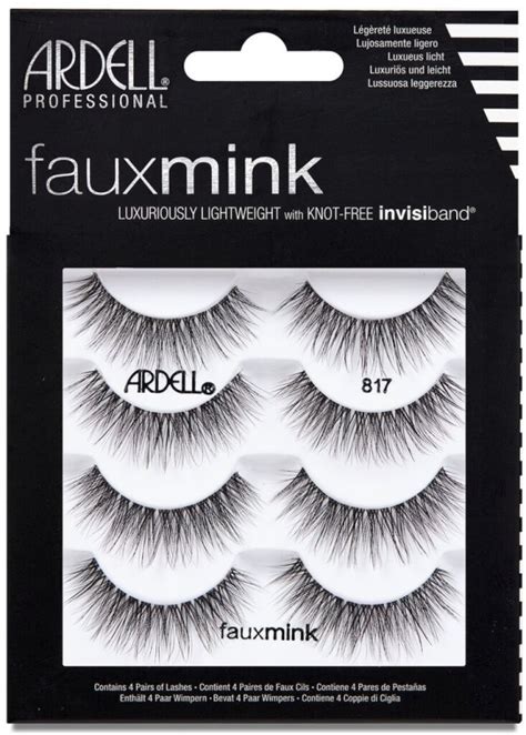 Ardell Faux Mink Multipack 817 Künstliche Wimpern Makeupstore de