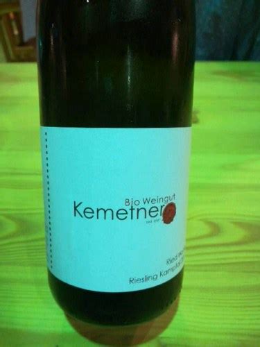 Kemetner Riesling Wohra Terrassen Vivino US