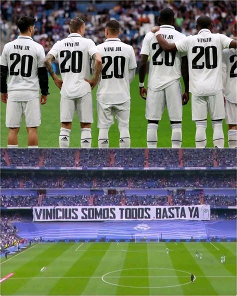 On Twitter Real Madrid Players Wore Shirts With Vinicius Jr Name