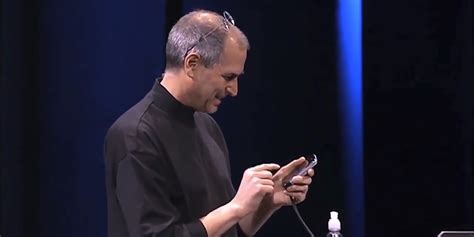 Steve Jobs unveiling the iPhone in 2007 - Business Insider