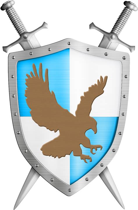 Download Client Logo Crusader Shield And Sword Png Image With No