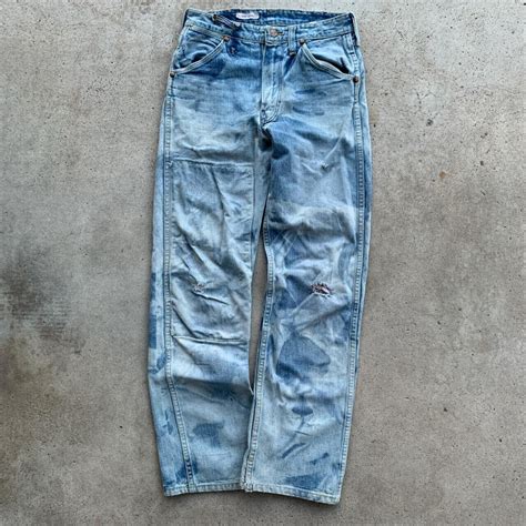 Vintage 50s Wrangler Blue Bell Sanforized Sun Faded D Gem