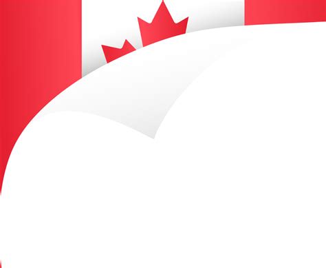 Canada flag wave isolated on png or transparent background 19641247 PNG