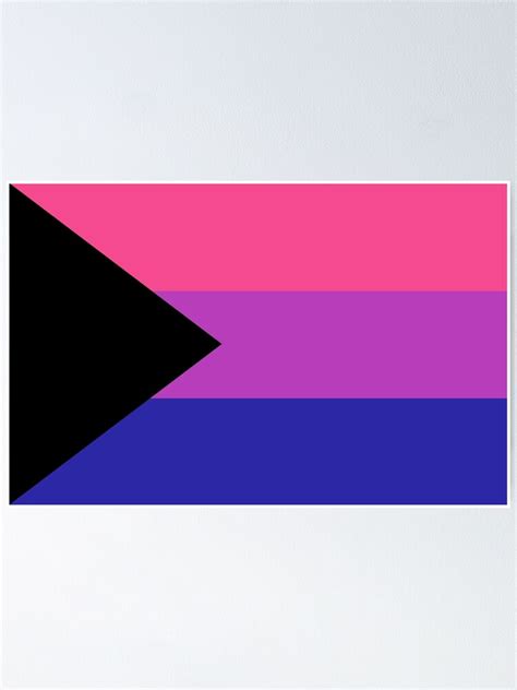 "Demi-Bisexual Pride Flag" Poster for Sale by DisneyFanatic23 | Redbubble