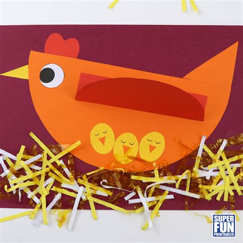 Spring Animal Printable Crafts The Craft Train