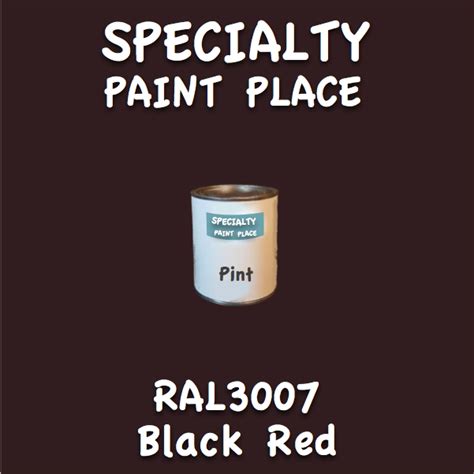 Ral 3007 Black Red Pint Can