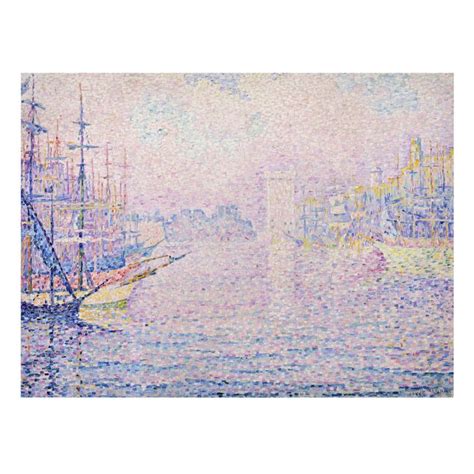 Paul Signac Der Hafen Von Marseille Leinwandbild Im Querformat 4 3 Kaufen