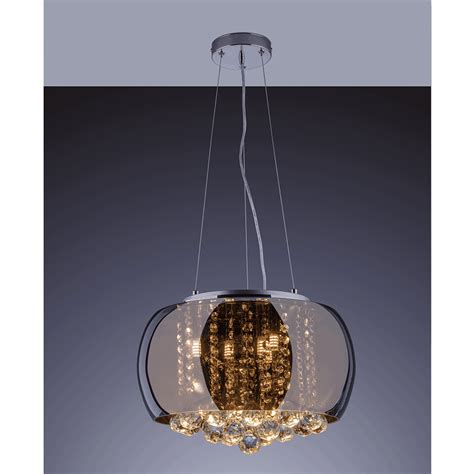 Lustre Pendente De Cristal Attractive 40cm Startec