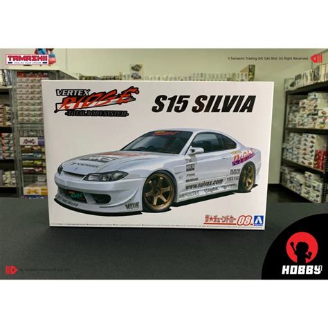 Aoshima Vertex S Silvia Nissan Scale Shopee Malaysia