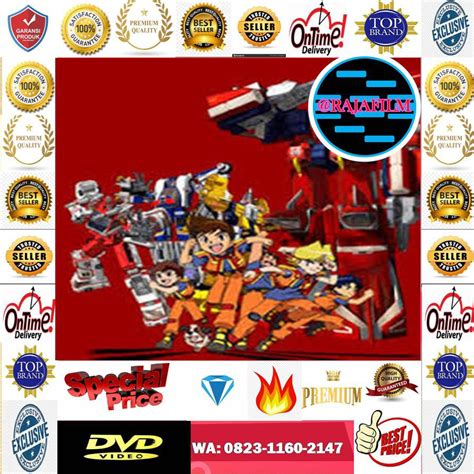 Jual Kaset Cd Dvd Film Mecha Shutsugeki Machine Robo Rescue Shopee