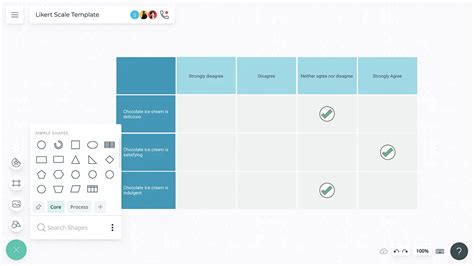 Likert Scale Rating System Creately