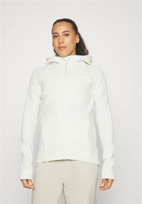 Sweaty Betty Cross Train Zip Through Zip Up Sweatshirt White