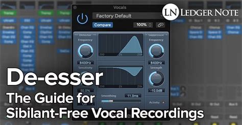 De Esser The Guide For Sibilant Free Vocal Recordings LedgerNote