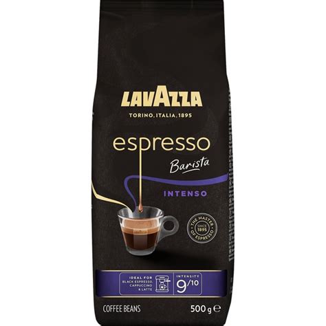 Caf Espresso Intenso En Grano Intensidad Paquete G Lavazza