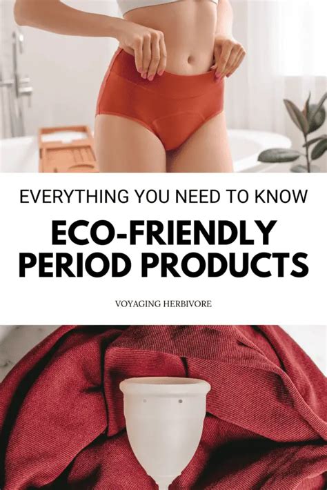 Eco Friendly Period Products Everything You Need To Know Voyaging