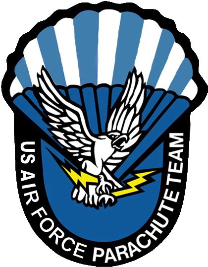 Fileunited States Air Force Parachute Team Wings Of Usafa Parachute