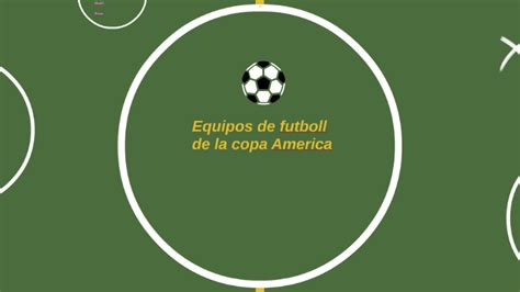 Equipos De Futboll De La Copa America By Hannaly Panjoj On Prezi