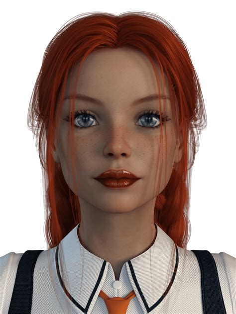 3d Daz Fan Art Vn 3d Daz Redhead Girls Fanart F95zone