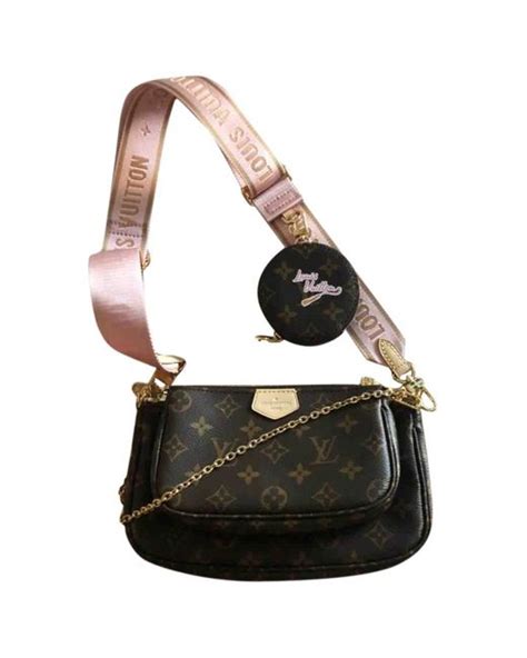 Lv Multi Pochette Bag Pink Flannel Shirt Semashow