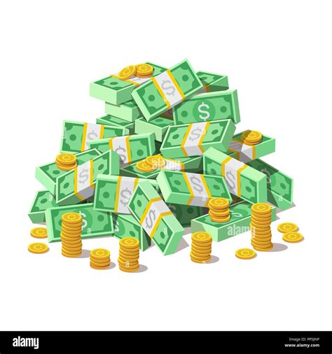 Money Pile Illustration Hi Res Stock Photography And Images Alamy