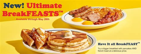 IHOP Introduces New Ultimate BreakFEASTS - The Fast Food Post