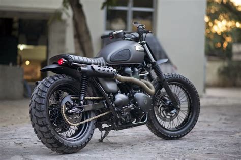 Triumph Bonneville Scrambler RocketGarage Cafe Racer Magazine