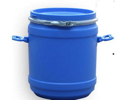 Blue Round 35L HDPE Open Mouth Drum For Industrial At Rs 265 In Dera