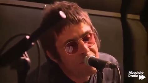 Liam Gallagher Flick Of The Finger Acoustic Live Rare Biblical Youtube