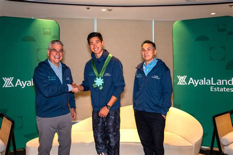 Ayala Land Welcomes Olympic Pole Vaulter Ej Obiena After His Gold Medal