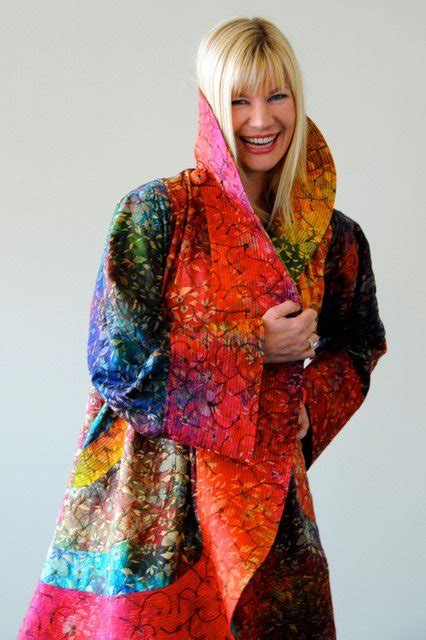 Textile Design And Designer`s Platform Wearable Art Clothing Quilted