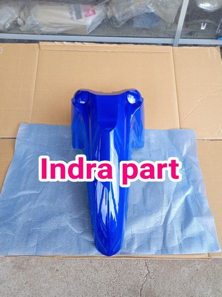 Jual Spakbor Depan Motor Honda Supra X Batman Warna Biru Di Lapak