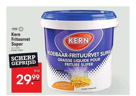 Kern Frituurvet Super Aanbieding Bij Sligro