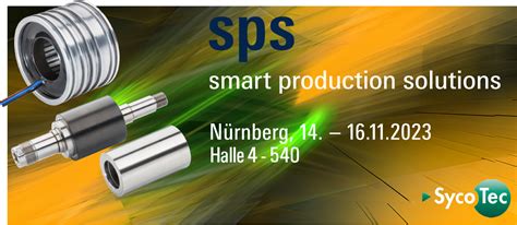 Sycotec At The Sps Exhibition Nuremberg Sycotec Gmbh Co Kg