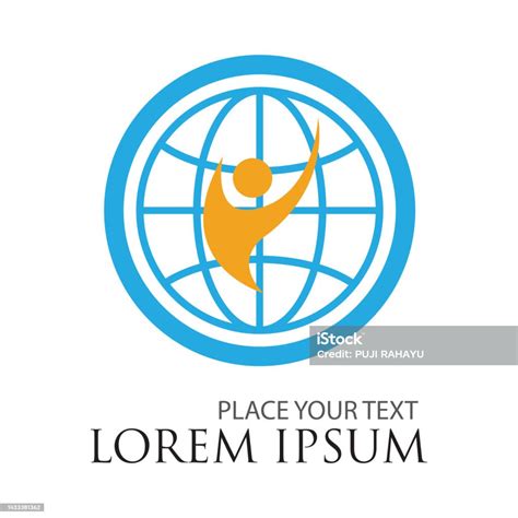 Global Vector Logo Illustration Design Template Stock Illustration