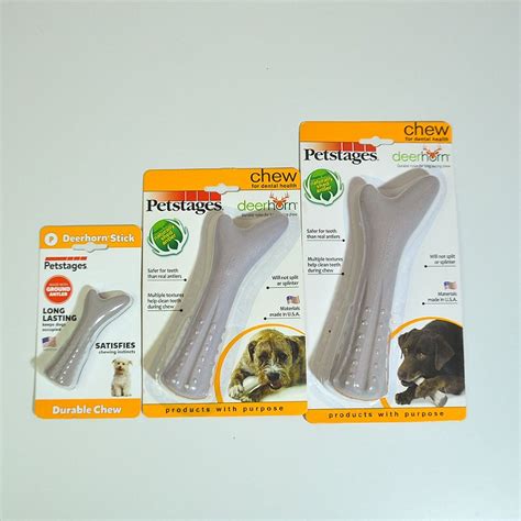 PETSTAGES Deerhorn - Pet in Action