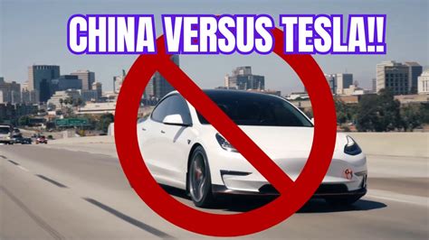 A China está banindo carros da Tesla sem dó YouTube