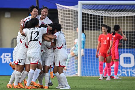 North Korea scores big win over South Korea in Asian Games football ...