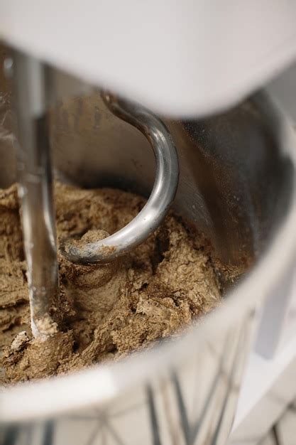 Premium Photo | Machine for kneading bread in a bakery oven