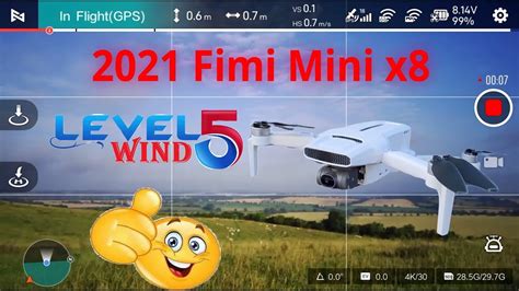 New Fimi Mini X New Maximum Flight Altitude To Clouds Strong Wind