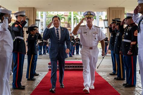 Marcos makes rare visit to US Indo-Pacific Command in Hawaii