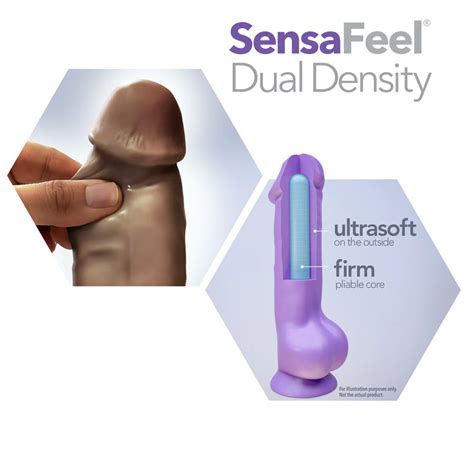 Derrick Dildo Au Naturel In W Balls Chocolate Blush Satisfaction