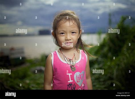 Portrait Of A Khmer Girl Phnom Penh Cambodia Stock Photo Alamy